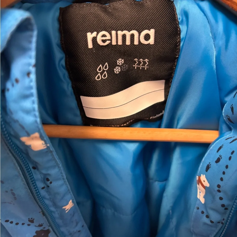 Reima Reimatec Snowsuit 2T Blue Winter One Piece Waterproof Snow Suit